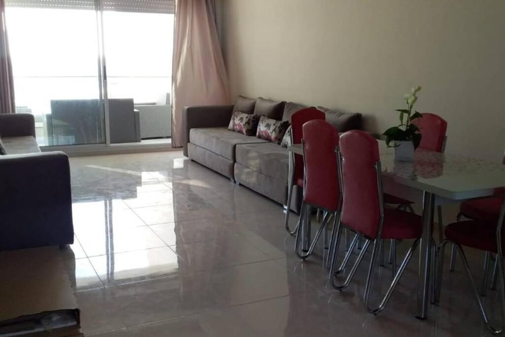 Appartement familial luxueux pieds dans l'eau Aourir Extérieur photo